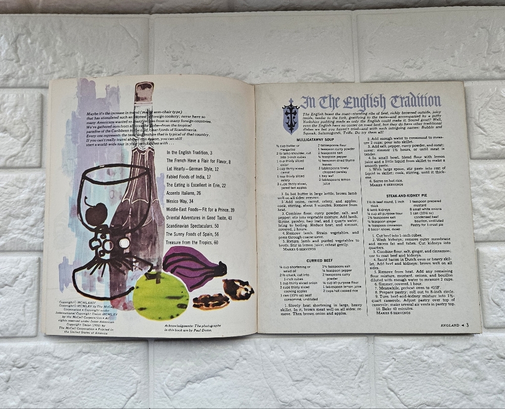 McCall's World-Wide Cooking Book - Picture 3 of 5